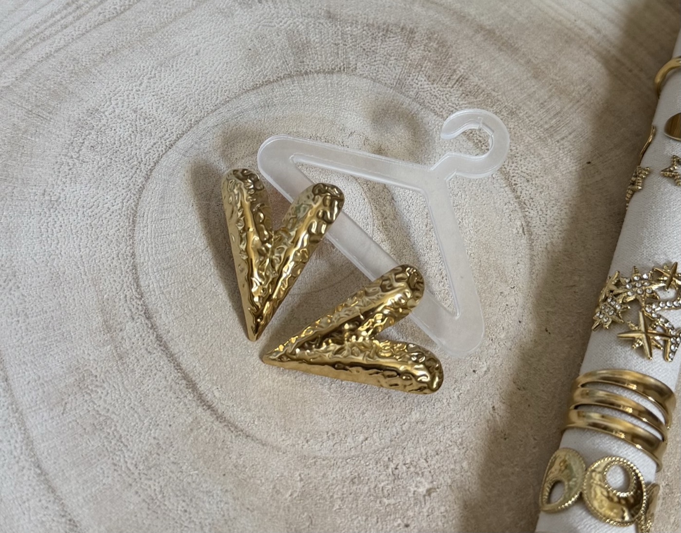 Boucles d'oreilles en acier inoxydable L'Écrin Inelya